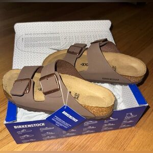 Birkenstock Arizona Sandals Mocha Women’s Size 39 Brand New In Box